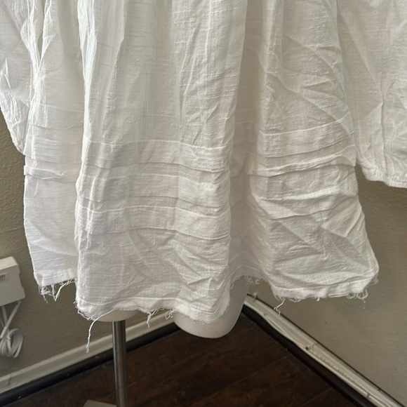 White Boho Style Dress by Pink Lily Size S - Picture 3 of 4